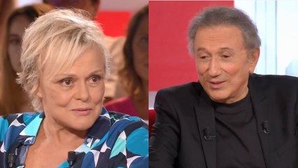 Vivement Dimanche Muriel Robin au bord des larmes, elle craque face à Michel Drucker