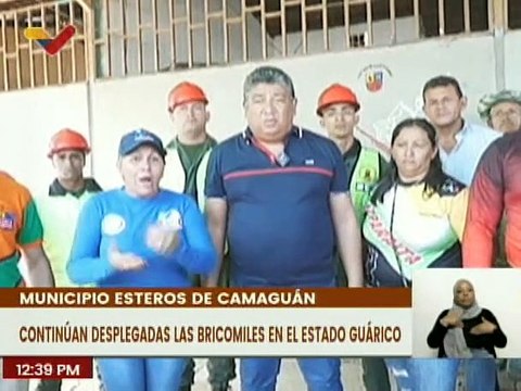 Guárico | Bricomiles realizan labores de limpieza en las escuelas del mcpio. Esteros de Camaguán