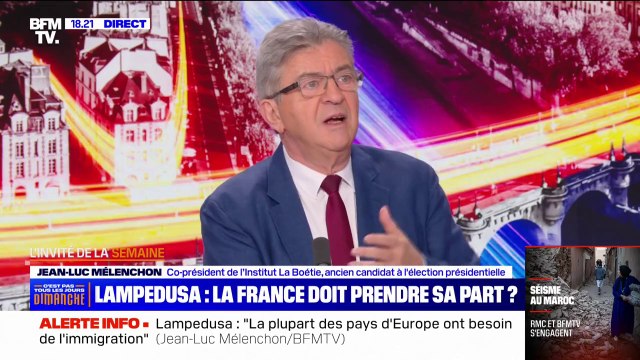 Immigration: Il faut régulariser tous les travailleurs , affirme Jean-Luc Mélenchon