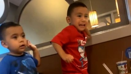 'Can’t take them nowhere' - Kids channel WWE energy during a family dinner