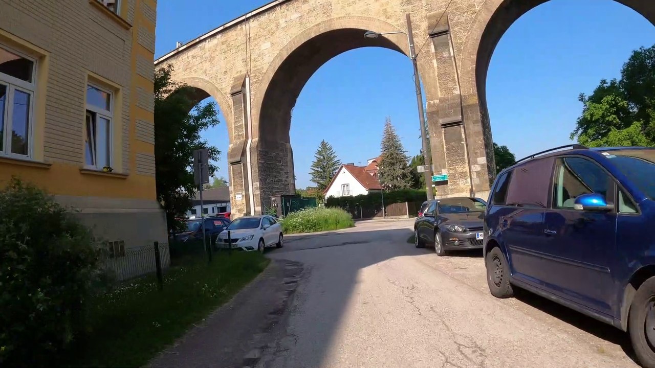 Liesingbachradweg komplett (14): Von Liesing zum Aquädukt