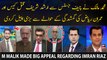 Muhammad Malik's big appeal to CJP Isa regarding Imran Riaz and Arshad Sharif's case