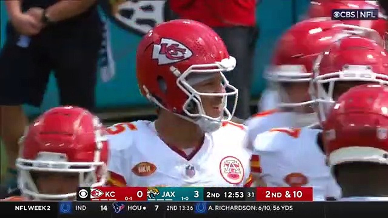 Kansas City Chiefs vs Jacksonville Jaguars Full Highlights 2nd QTR _Sep