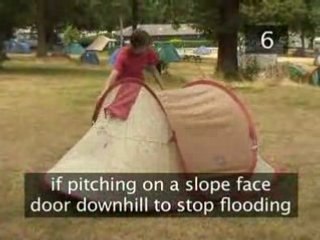 campeggio: come montare una tenda