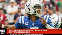 Colts Quarterback Anthony Richardson Suffers Concussion Against Houston Texans