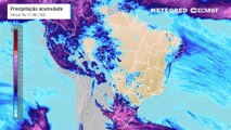 Previsão do acumulado de precipitação
