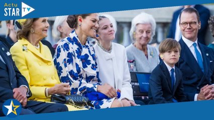 PHOTOS Jubilé en Suède  Looks fleuri et pastel pour les princesses, le petit Oscar aperçu trinque !
