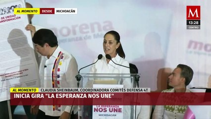 Claudia Sheinbuam da inicio a su gira "La Esperanza Nos Une"