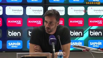 Ömer Erdoğan: "2 puan kaybettik, çok üzgünüz"