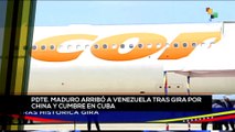 teleSUR Noticias 17:30 17-09: Tras agenda de trabajo internacional pdte. Maduro llega a Caracas