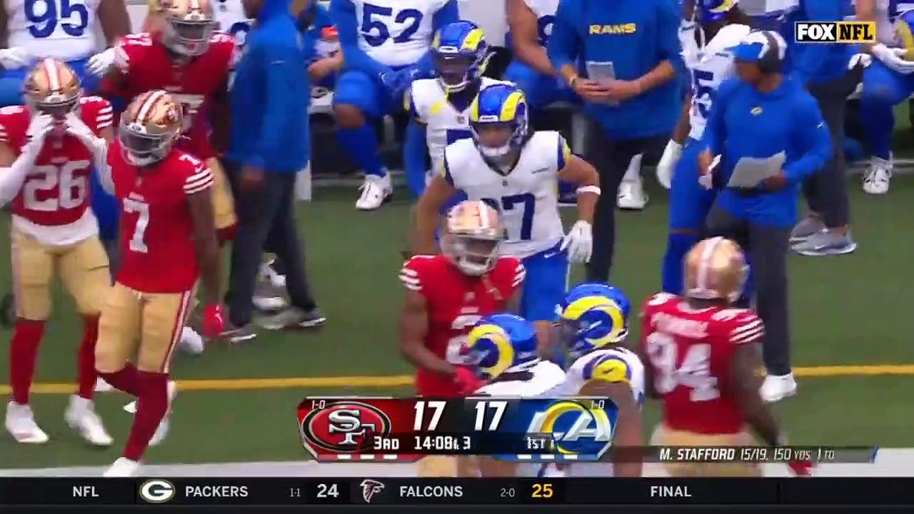 San Francisco 49ers vs Los Angeles Rams Full Highlights 3rd QTR _ Sep 17 - Week 2 _ NFL Season 2023
