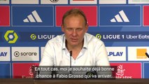 Lyon - Vuillez : “Bonne chance à Fabio Grosso”