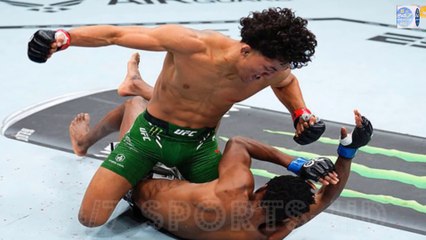 Moment! UFC' Youngest Ever Fighter Raul Rosas Jr  Looked to Rebound after Suffering First Loss