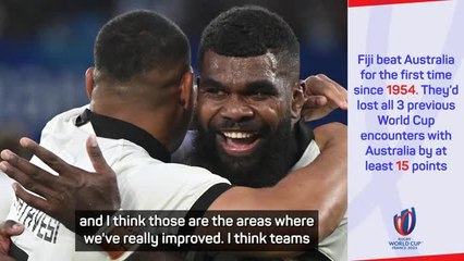 Fiji coach talks of mindset change after shocking Australia