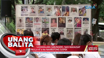 6 na suspek kaugnay sa mga nawawalang sabungero, nakakulong sa Camp Vicene Lim sa Calamba, Laguna | UB