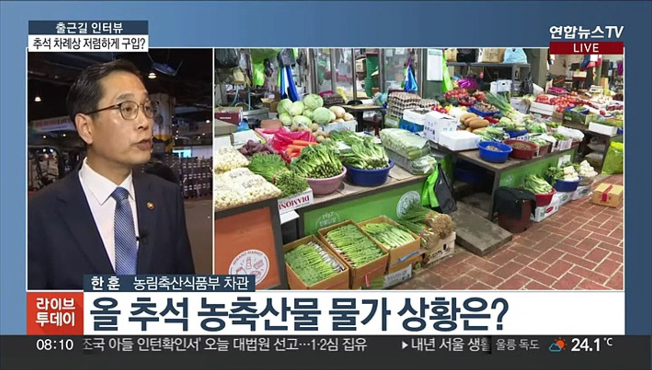 [출근길 인터뷰] 추석 차례상 물가 '껑충' 저렴하게 구입하려면?