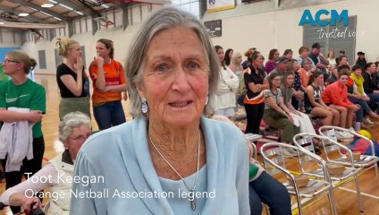 Toot Keegan immortalised by Orange Netball Association