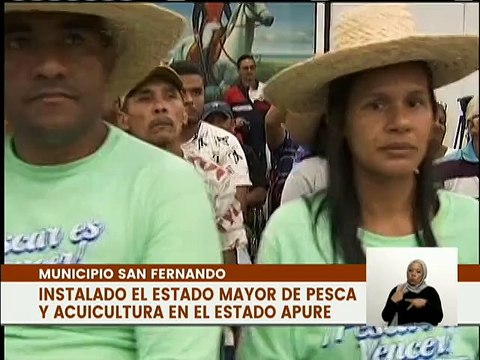 Apure | Instalan Estado Mayor de Pesca y Acuicultura para fortalecer la actividad económica