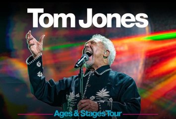 Tom Jones will return to Australia for the 'Ages & Stages' tour
