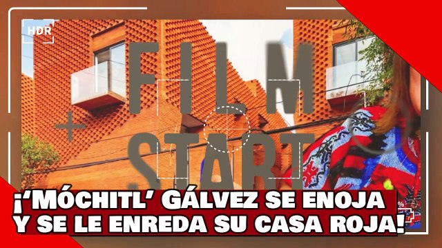 ¡VEAN! ¡A Móchitl Gálvez se le enreda su ‘Casa roja’ y se enoja cuando le preguntan por propiedades!