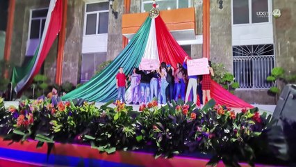 Tras la ceremonia del grito, jóvenes exigen justicia por Juanita, chica agredida en Poncitlán