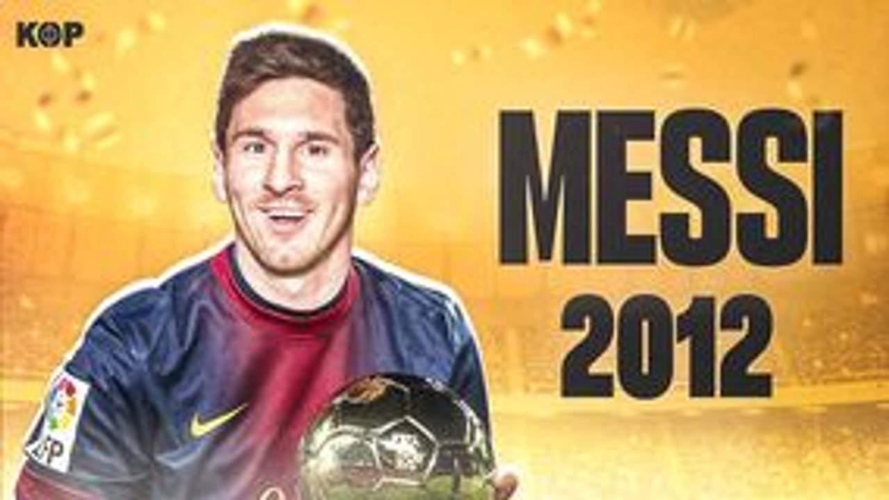Messi 2012, la plus grande année d’un joueur de l’histoire du football ? 