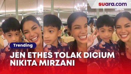 Jen Ethes Tolak Dicium Nikita Mirzani, Netizen : Emang Aku Cowo Apaan?