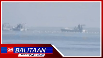 China coast guard naglagay ng floating barrier sa Bajo de Masinloc