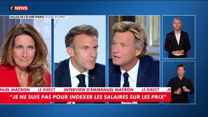 Emmanuel Macron sur l'inflation  : «Ça ne marche pas le blocage des prix»