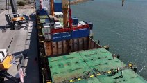 WATCH: Container exports begin from Port of Newcastle