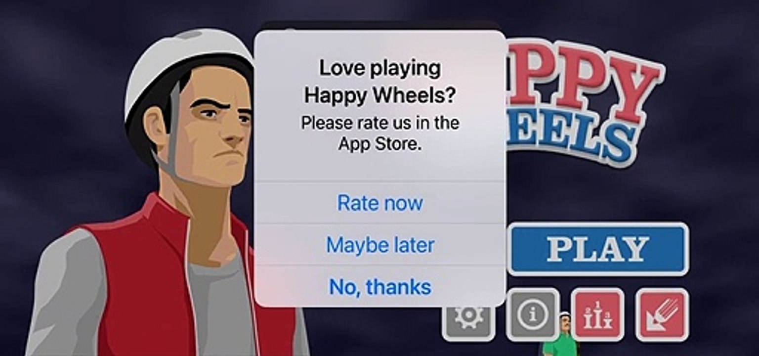 Happy Wheels Mobile: Pogo Stick Guy Level 1