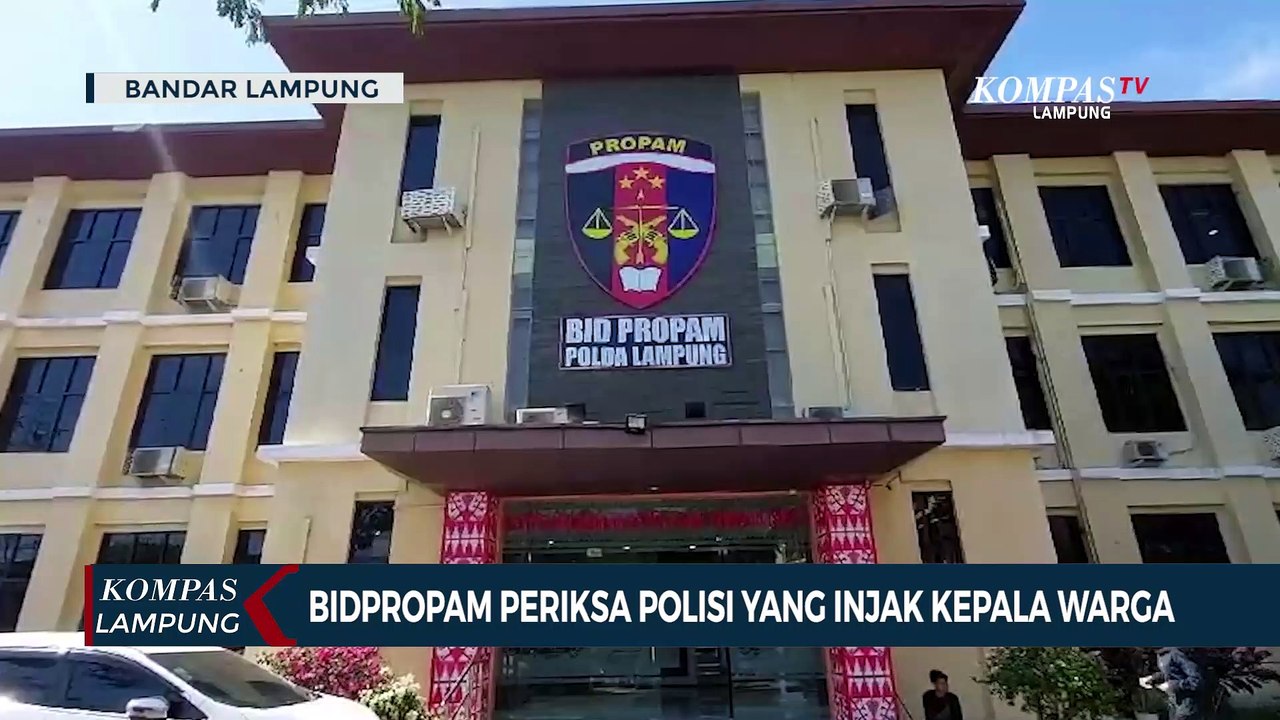 Bidpropam Periksa Polisi yang Injak Kepala Warga saat Ricuh Lahan