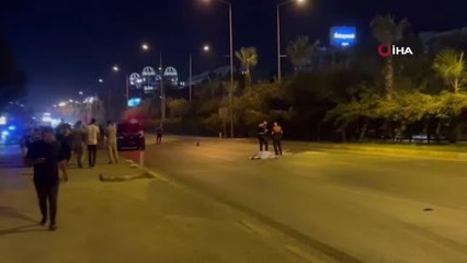 Otomobilin çarptığı Ukraynalı turist hayatını kaybetti