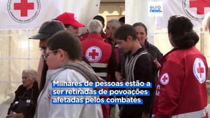 Arménia recebe refugiados de Nagorno-Karabakh