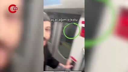 Yaşadıklarını videoya aldı: Son metroda uyuyakalırsanız ne olur?