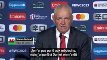 Pays de Galles - Gatland : “Ce n'est pas une blessure importante pour Biggar”