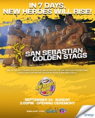 Seven days to go before NCAA Season 99! | Teaser