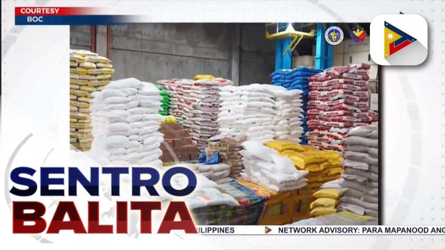 Dalawang warehouse ng bigas sa Las Piñas at Cavite, ininspeksiyon ng mga awtoridad