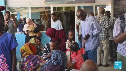 ‘Anywhere but Sudan’: Families desperate to leave after months of fighting