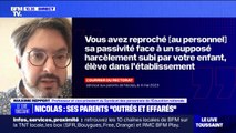 Lettre du rectorat de Versailles aux parents de Nicolas: ce professeur déplore un manque de 