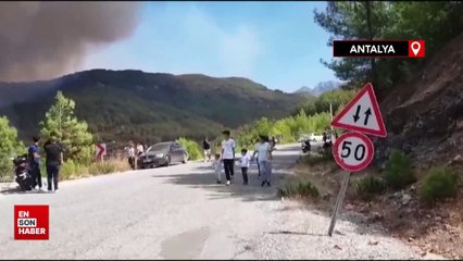 Alanya’daki orman yangını kontrol altına alındı