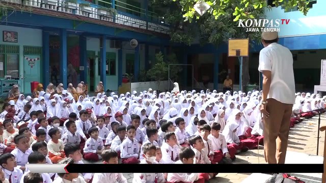 Ratusan Siswa SD Galang Dana Peduli Korban Gempa Maroko
