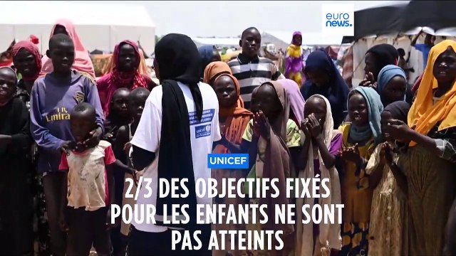 Les deux tiers des objectifs mondiaux pour le bien-être des enfants sont en retard