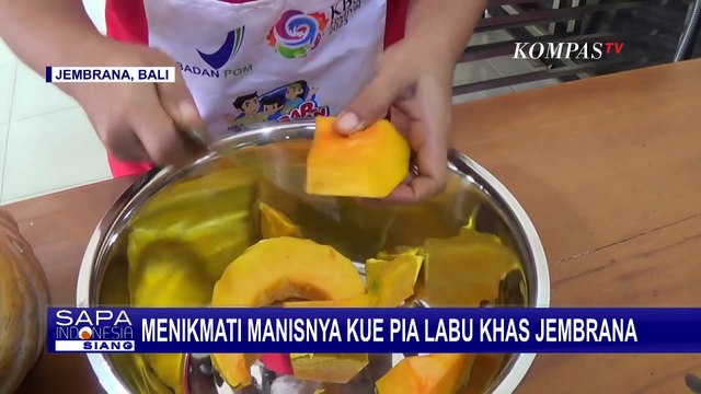 Menikmati Manisnya Kue Pia Labu Khas Jembrana Bali, Cocok jadi Teman Minum Kopi!