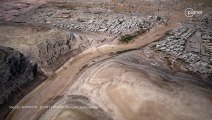 Animated map of Derna, in Libya, after the deadly floods