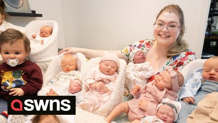 "We have 13 fake babies - we take them out in a pram and it is preparing us for parenthood"