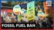 New York climate protesters demand fossil fuel phase-out
