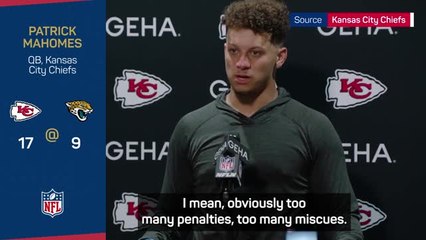 Télécharger la video: Mahomes and Reid want Chiefs to cut out penalties