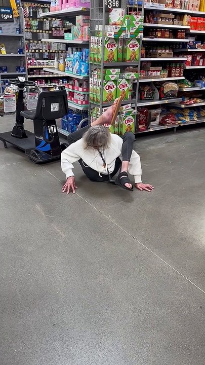 Grandma Is A Contortionist