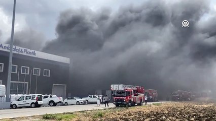 İstanbul’da fabrikada yangın